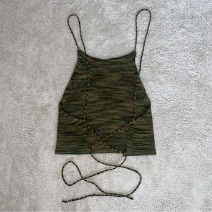knit tie top size S